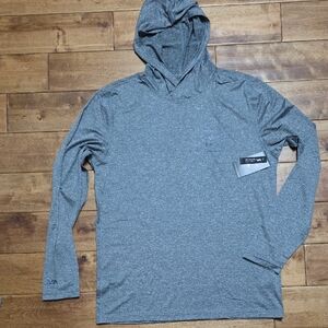 NWT Men's VA RVCA SPORT BLURR White Tee W/Black Graphics on Front &Small Bck